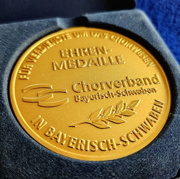 Ehrenmedaille des Chorverbands Bayerisch-Schwaben